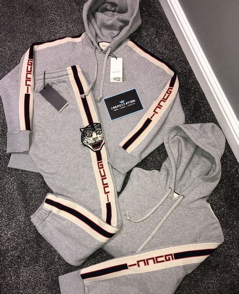 all white gucci sweat suit|Gucci jumpsuit men.